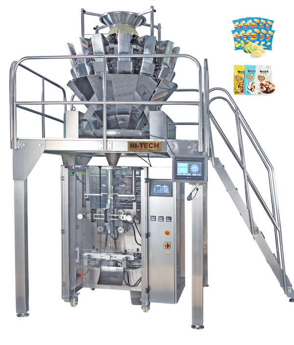 Automatic 5-500g Chips Pouches Packing Machine