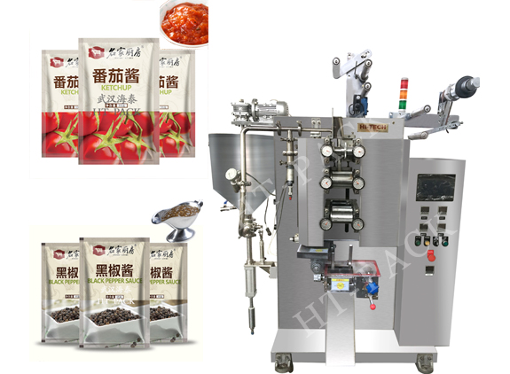 2-200g Sachet Ketchup Packing machine