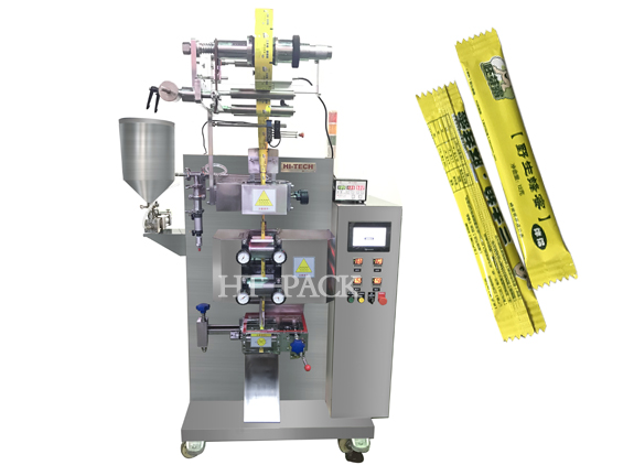 Sachet Honey Paste Sauce Back Sealed Bag Packing Machine