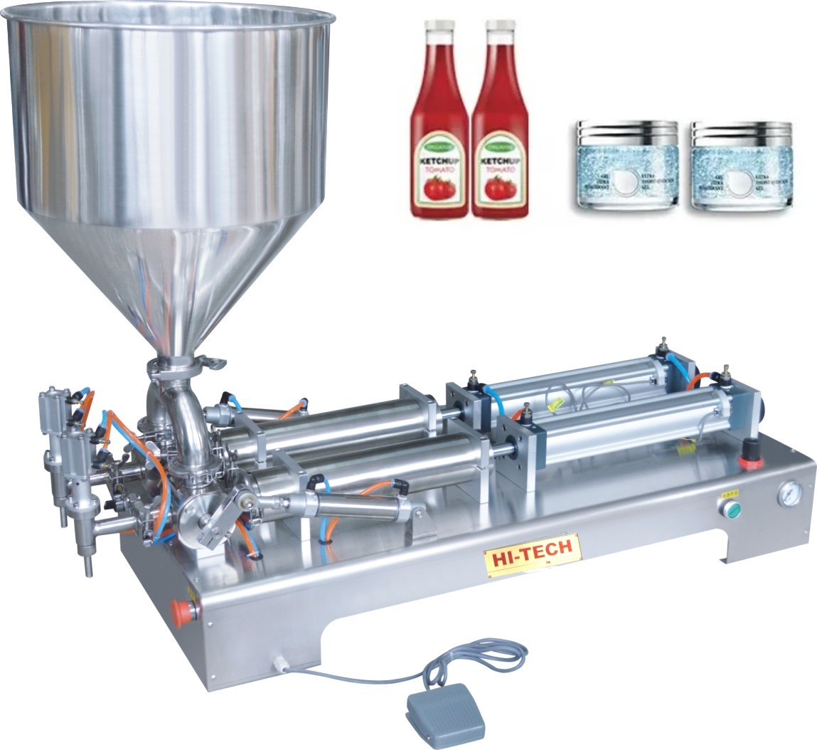 Semi Auto Manual Bottle Cream Jam Liquid Soap Filling Machine For Cream And Gel