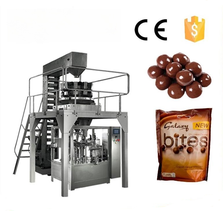 Chocolate ball automatic packing production machine