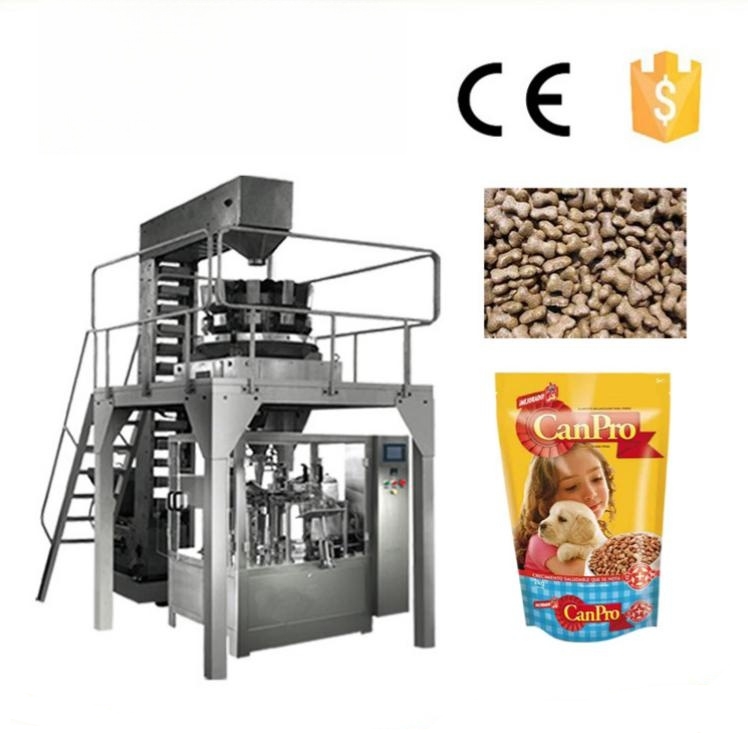 Pet food automatic packing production machine
