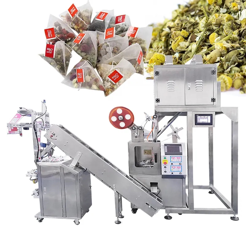 Automatic tea dry flower sachet packing machine