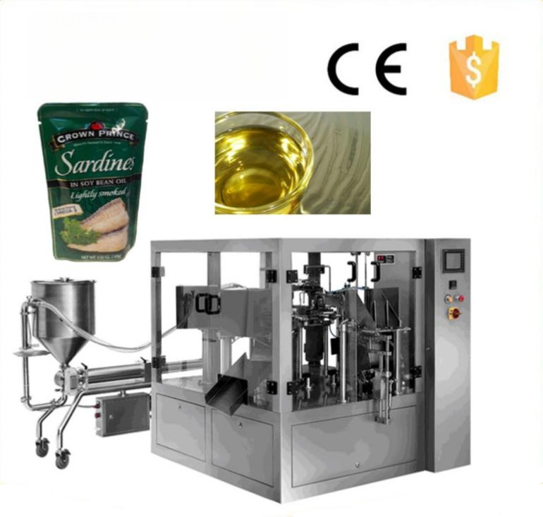 Olive oil automatic packing production machine HT - 8Y