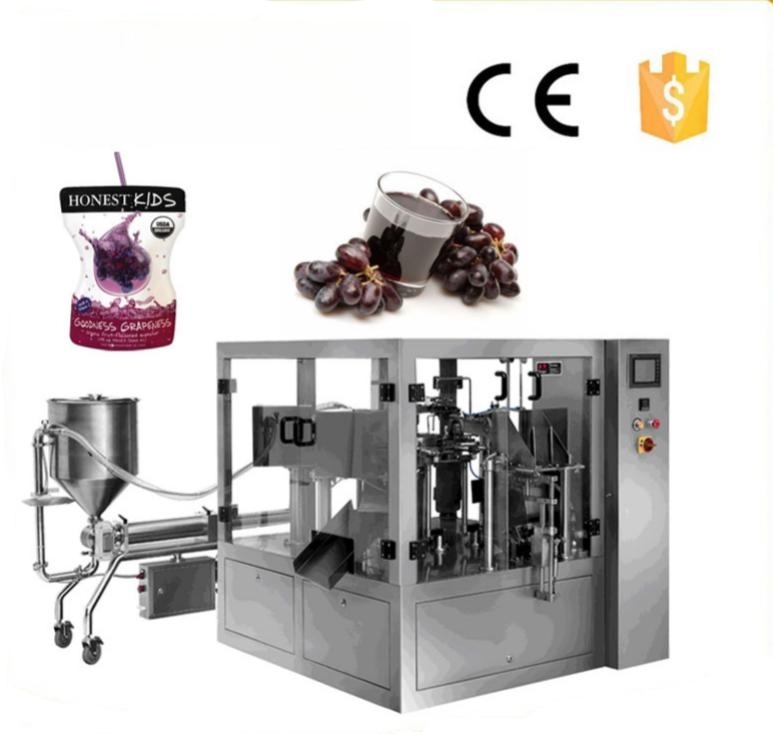 Juice automatic packing production machine HT - 8Y