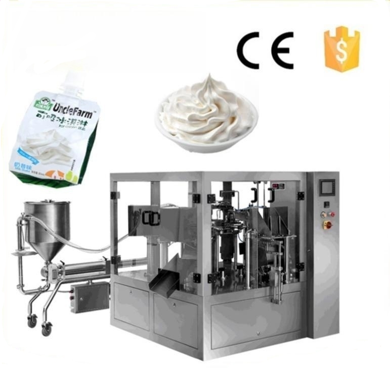 Cream automatic packing production machine HT - 8Y