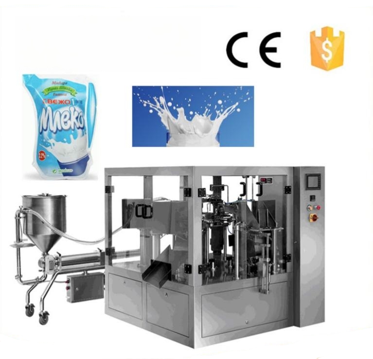 Milk automatic packing production machine HT - 8Y