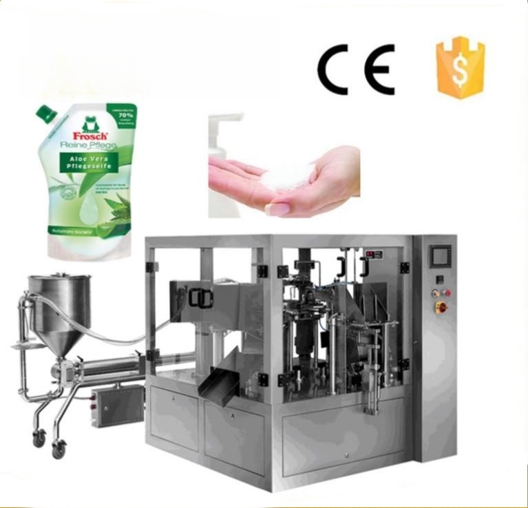 Hand sanitizer automatic packing production machine HT - 8Y