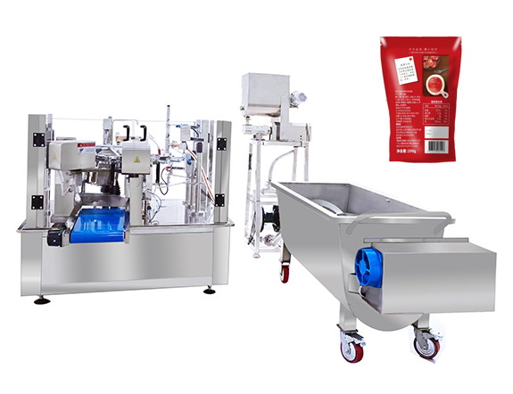 Juice Preformed Stand Up Pouch Filling Machine